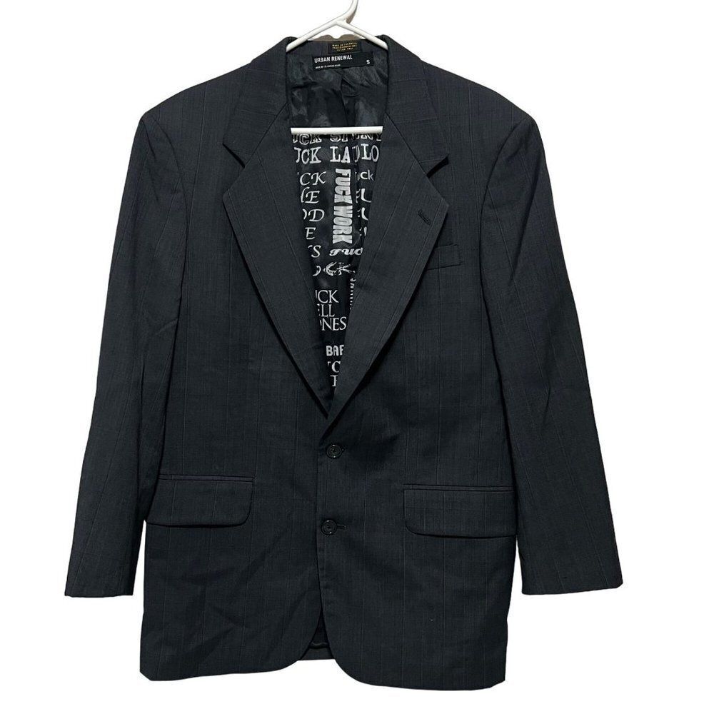 Urban Renewal Oscar de la Renta Men's Suit Coat Blazer Size 38R Small